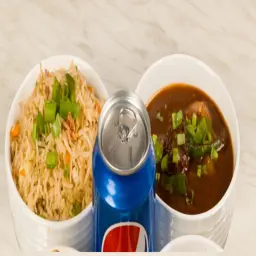 Chicken Chilli + Fry Rice + Soft Drinks		